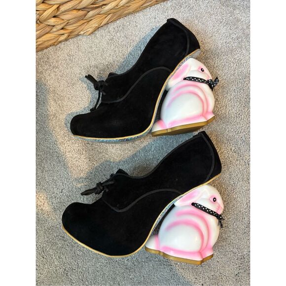 Irregular Choice Shoes - NWOB Irregular Choice lace up bunny heels, Eu 40  US 9/9.5